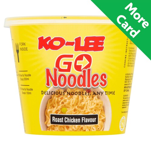 Ko-Lee Roast Chicken Noodles Cup