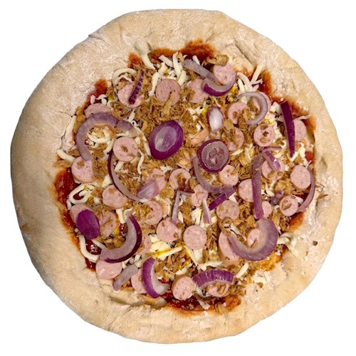 Morrisons American Hot Dog Stuffed Crust Pizza