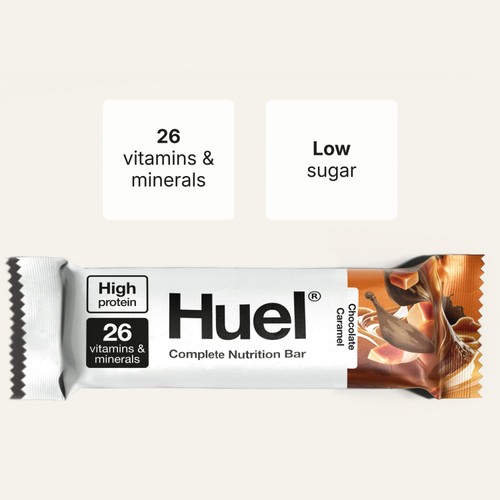 Huel Chocolate Caramel Complete Nutrition Bar   55g