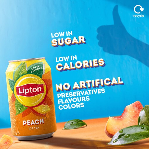 Lipton Ice Tea Peach Cans