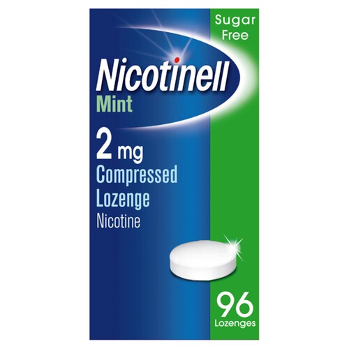 Nicotinell Nicotine Lozenges Stop Smoking Aid 2mg Mint 