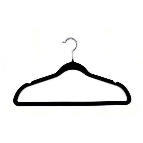 Morrisons Value Pack Velvet Hangers 20Pk