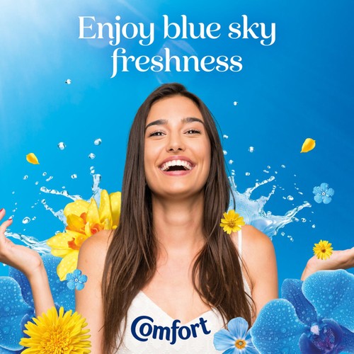 Comfort Fresh Fabric Conditioner Blue Skies 52 Washes