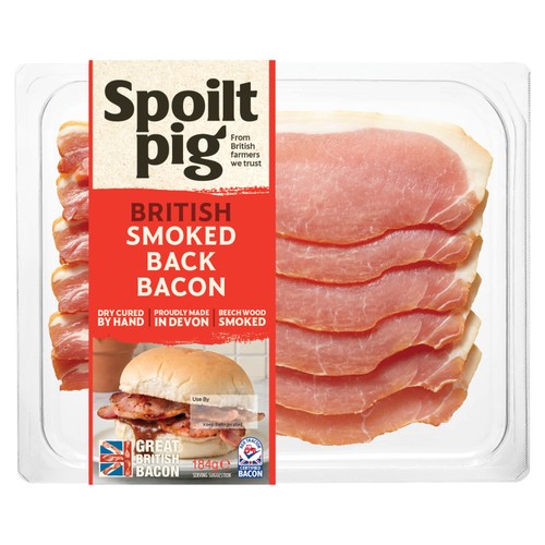 Spoiltpig Smoked Dry Cured Back Bacon Rashers