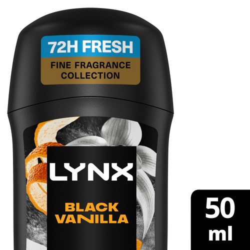 Lynx Stick Fine Fragrance Black Vanilla 50ml