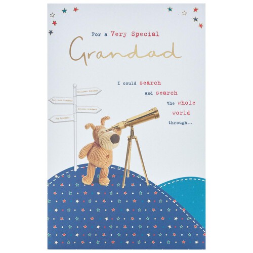 Boofle Cute Grandad Birthday Card L016