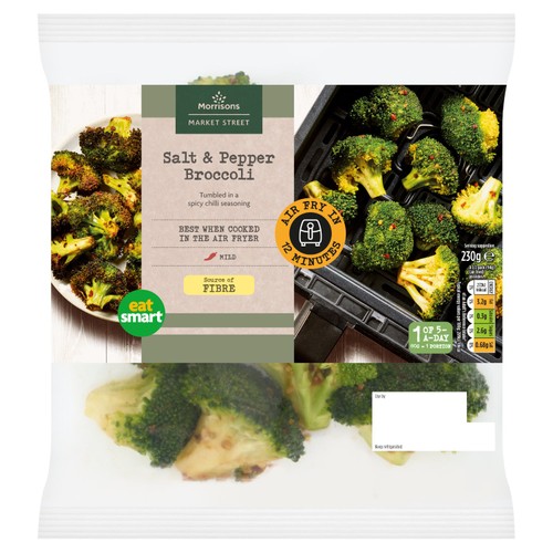 Morrisons Salt & Pepper Broccoli 230g