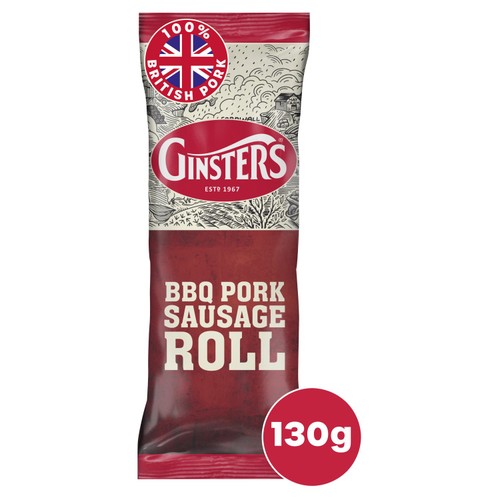 Ginsters Bbq Pork Sausage Roll 130G