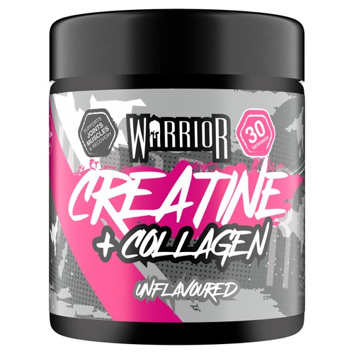 Warrior Creatine Collagen Unflavoured 270G