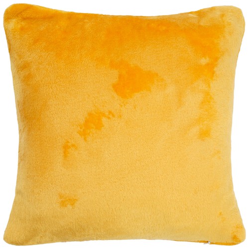 Nutmeg Home Ochre Cushion