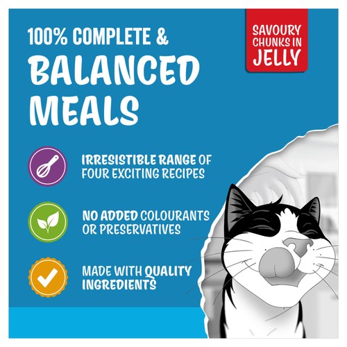 Felix Original Kitten Fish Selection In Jelly Wet Cat Food 