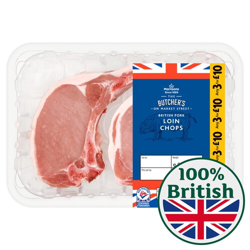 Morrisons Bone In Pork Chops