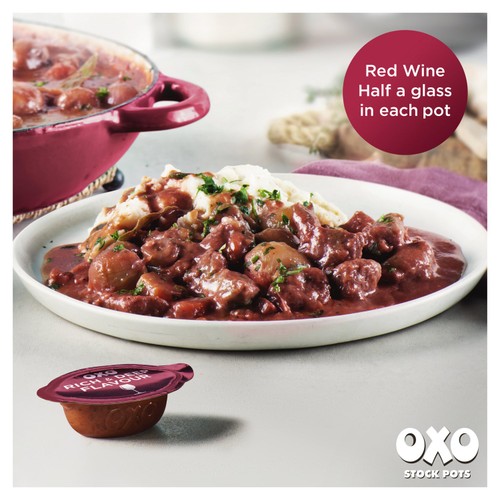 Oxo Stock Pots Red Wine 4 x 20g