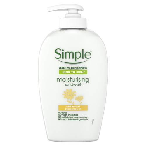 Simple Moisturising Hand Wash With Chamomile Oil  250ml