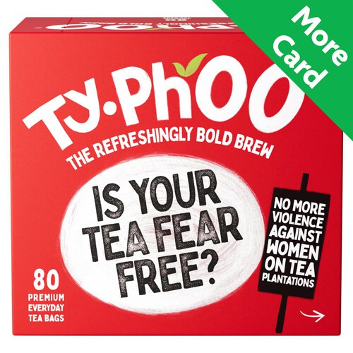 Typhoo Tea 80 Tea Bags 