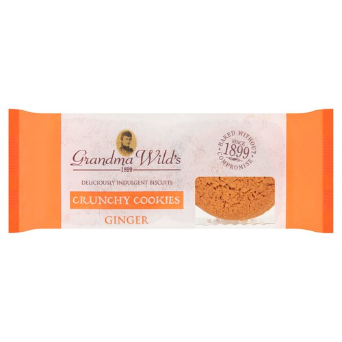 Grandma Wilds Crunchy Cookies Ginger 