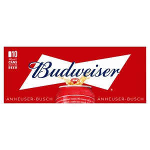 Budweiser Lager Beer Cans 10 x 440ml product image
