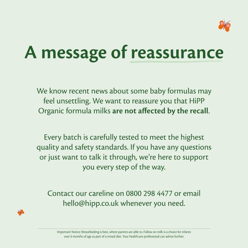  Hipp Organic Combiotic Follow On Baby Milk From 6 Months 