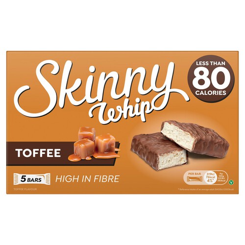 Skinny Whip Toffee Chocolate Bars