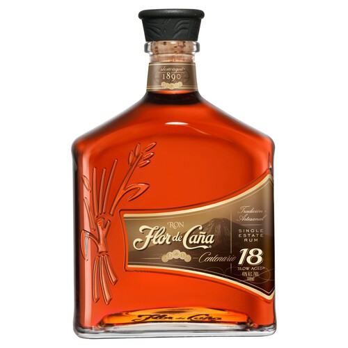 Ron Flor De Cana Centenario Single Estate Rum 18 Slow Aged 