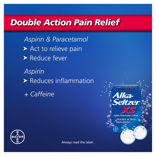 Alka Seltzer Extra Strong Pain Relief Tablets