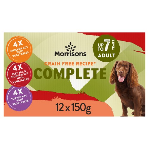 Morrisons Complete Grain Free Adult Variety Pack 