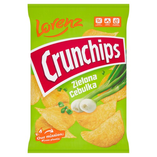 Lorenz Crunchips O Smaku Zielona Cebulka