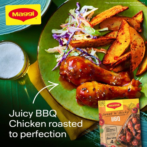 Maggi Juicy Sticky BBQ Chicken Herb and Spice Seasoning Mix