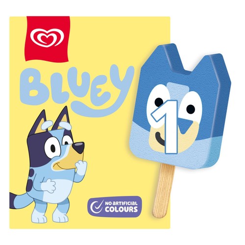 Bluey Mixed Berry Ice Lolly 6 Pack