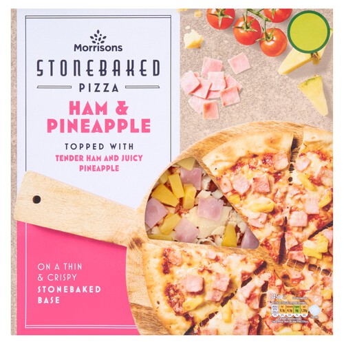 Morrisons 10 Thin Ham & Pineapple 