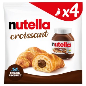 Nutella Chocolate & Hazelnut Bake at Home Croissants
