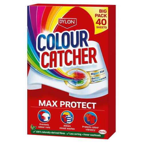 Dylon Colour Catcher Max Protect Sheets 