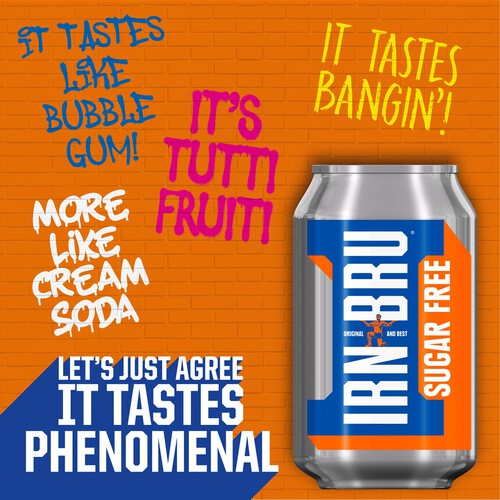 IRN-BRU Sugar Free Soft Drink