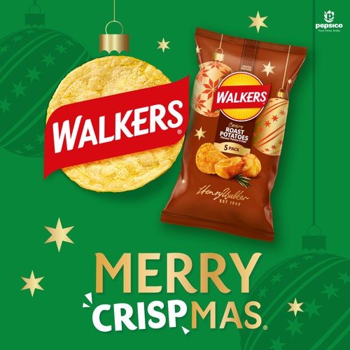 Walkers Crispy Roast Potatoes Flavour 5 x 25g
