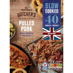 Morrisons Pulled Pork With Memphis BBQ Sauce