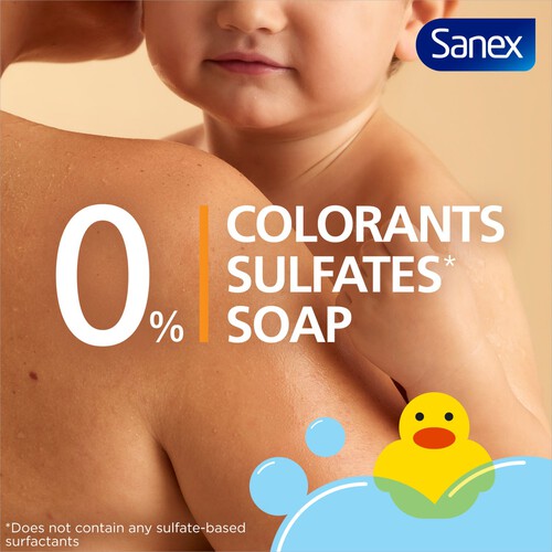 Sanex Zero % Baby Nourishing Bath Foam 