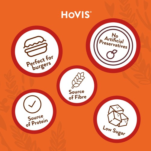 Hovis Premium Burger Buns 4 Pack