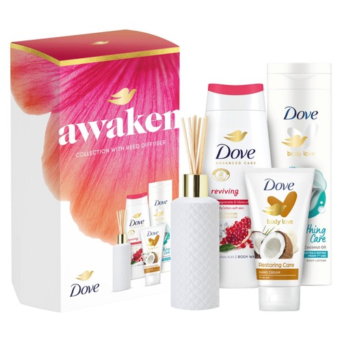 Dove Awaken Collection Reed Diffuser Gift Set