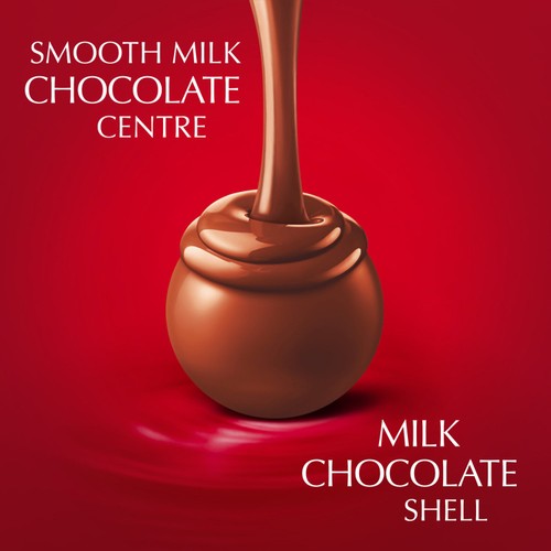 Lindt Lindor Milk Chocolate Truffles Treat Box 37g
