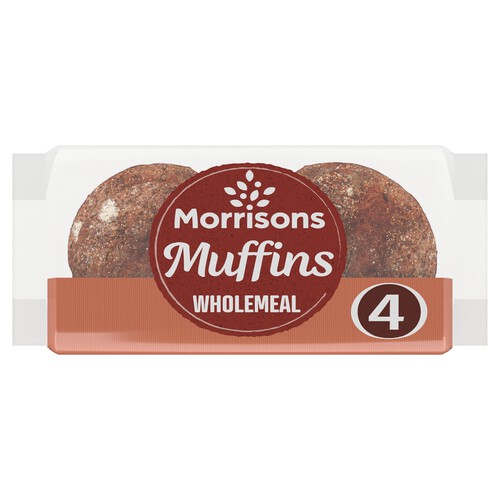 Morrisons Wholemeal Muffins