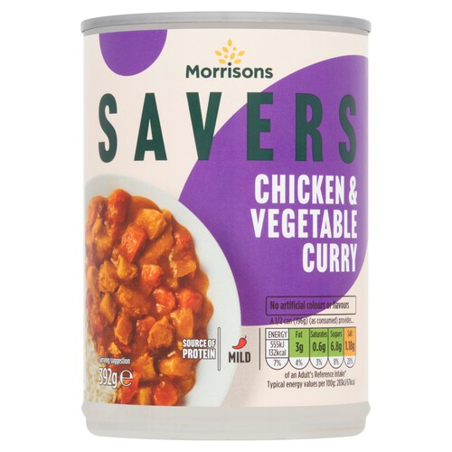 Morrisons Savers Chicken & Vegetable Curry