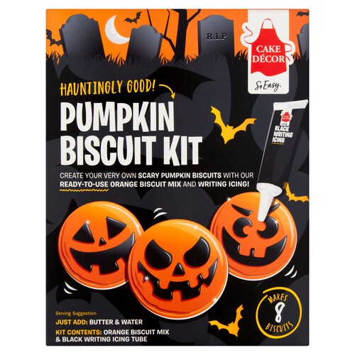 Cake Decor Pumpkin Biscuit Kit