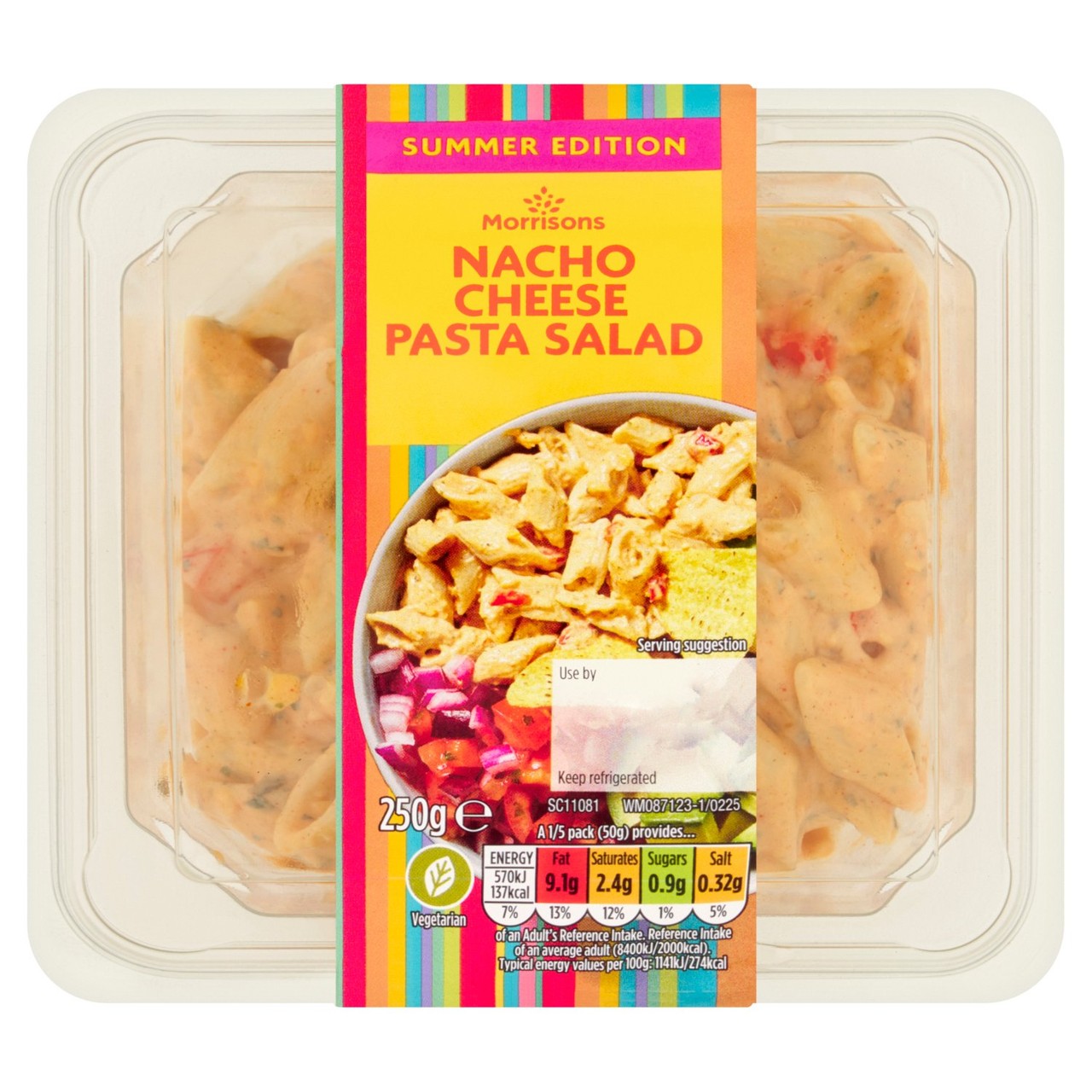 Morrisons Nacho Cheese Pasta 250g