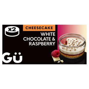 Gu Plant Chocolate & Vanilla Cheesecakes 2 x 82g