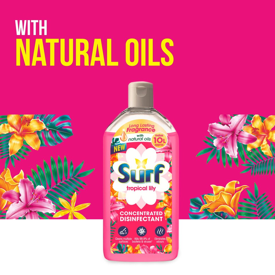 Surf Disinfectant Tropical Lily Morrisons Online Groceries & Offers