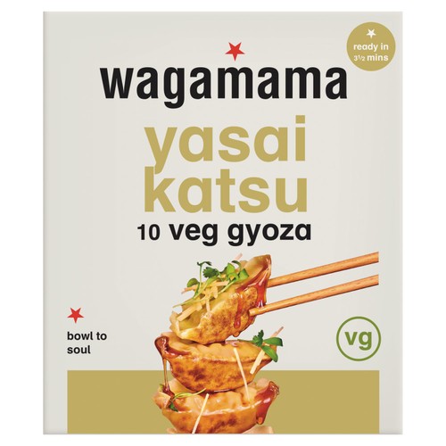 Wagamama 10 Yasai Katsu Veg Gyoza 200g