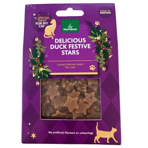 Morrisons Premium Festive Meaty Cat Treats
