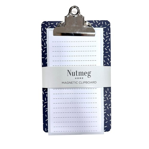 Nutmeg Clip List Pad