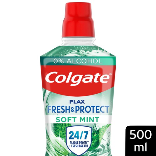 Colgate Plax Soft Mint Mouthwash Alcohol Free