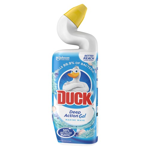 Duck Deep Action Gel Toilet Liquid Cleaner Marine